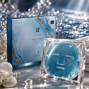 Below Zero Glacial Glow Hydrating Ice Hydrogel Mask - Set Of 10